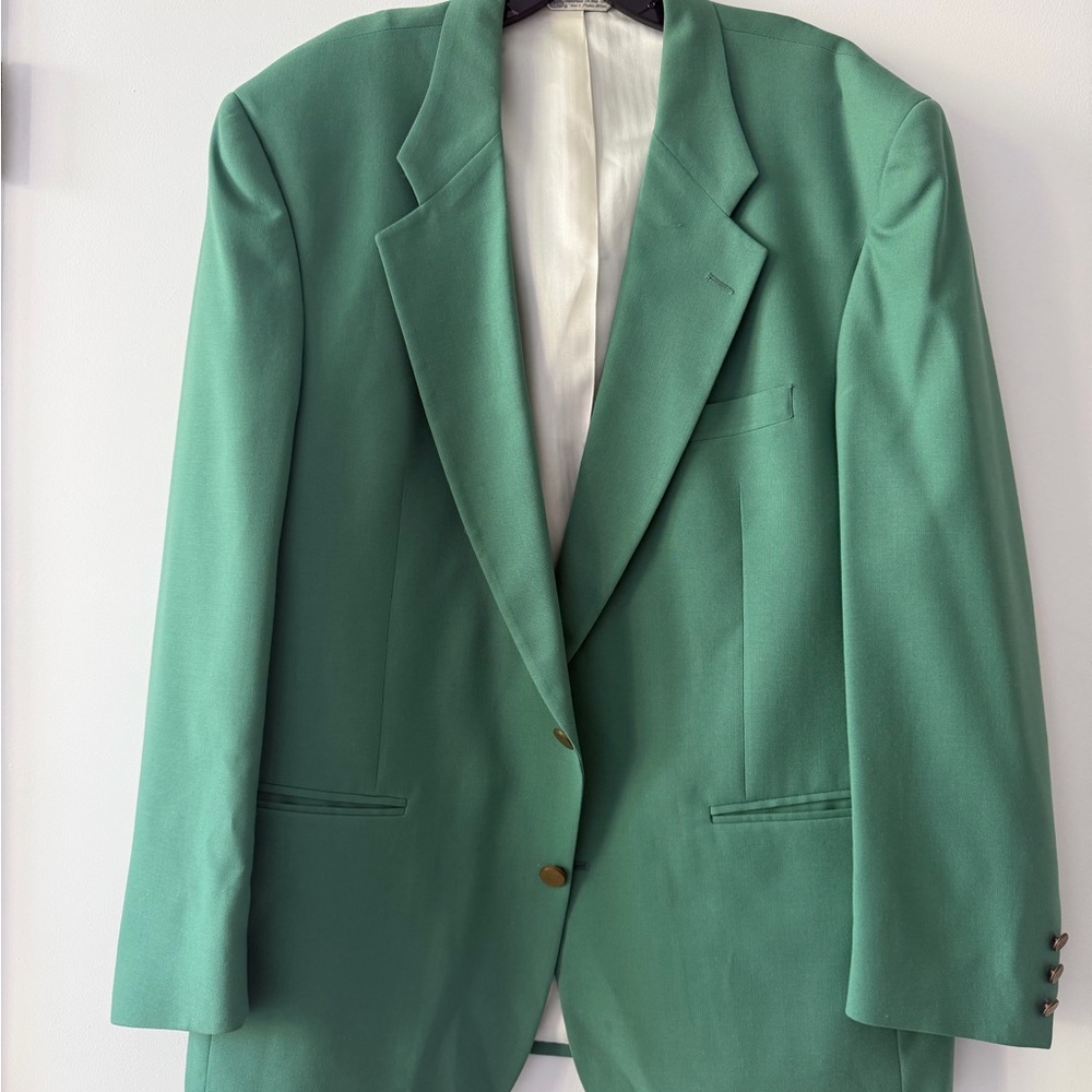 Christian Dior Green Men's Blazer